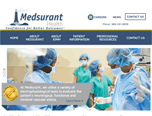 Tablet Screenshot of medsurantholdings.com